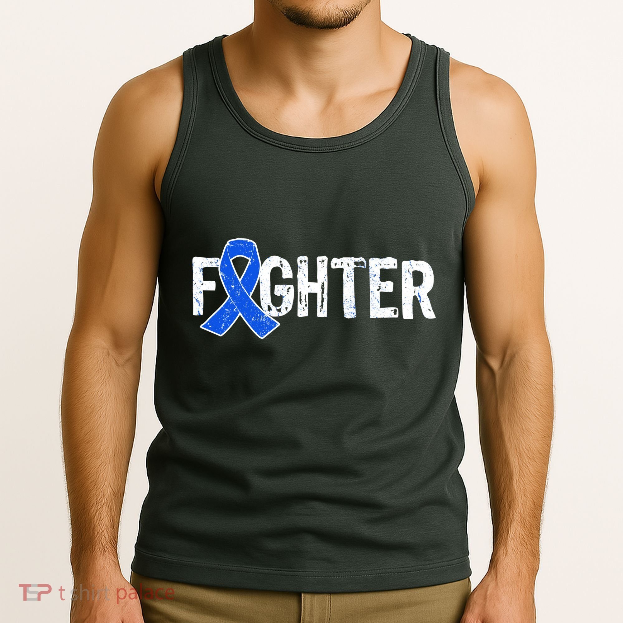 Fighter - Colon Cancer Awareness Tank Top