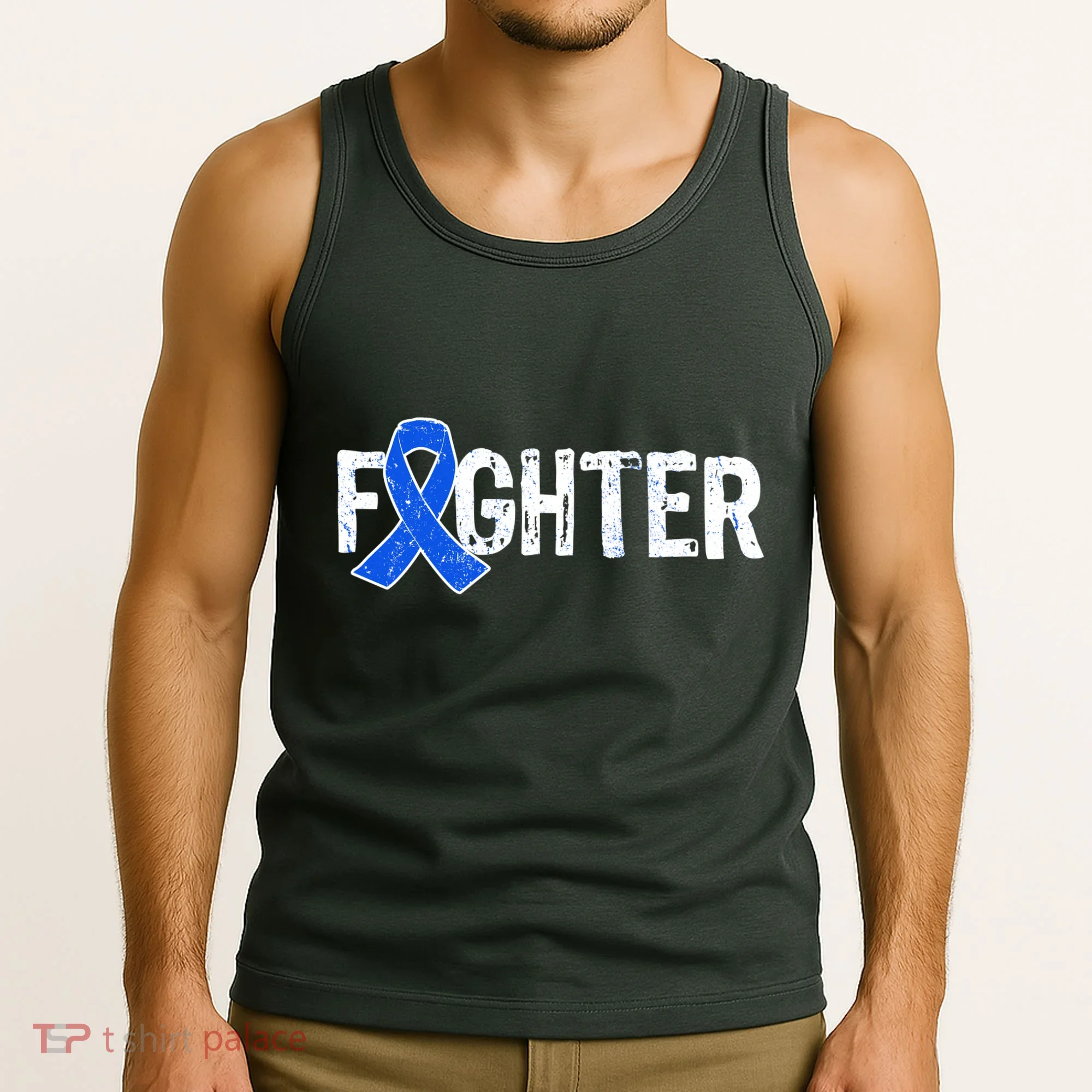 Fighter - Colon Cancer Awareness Tank Top