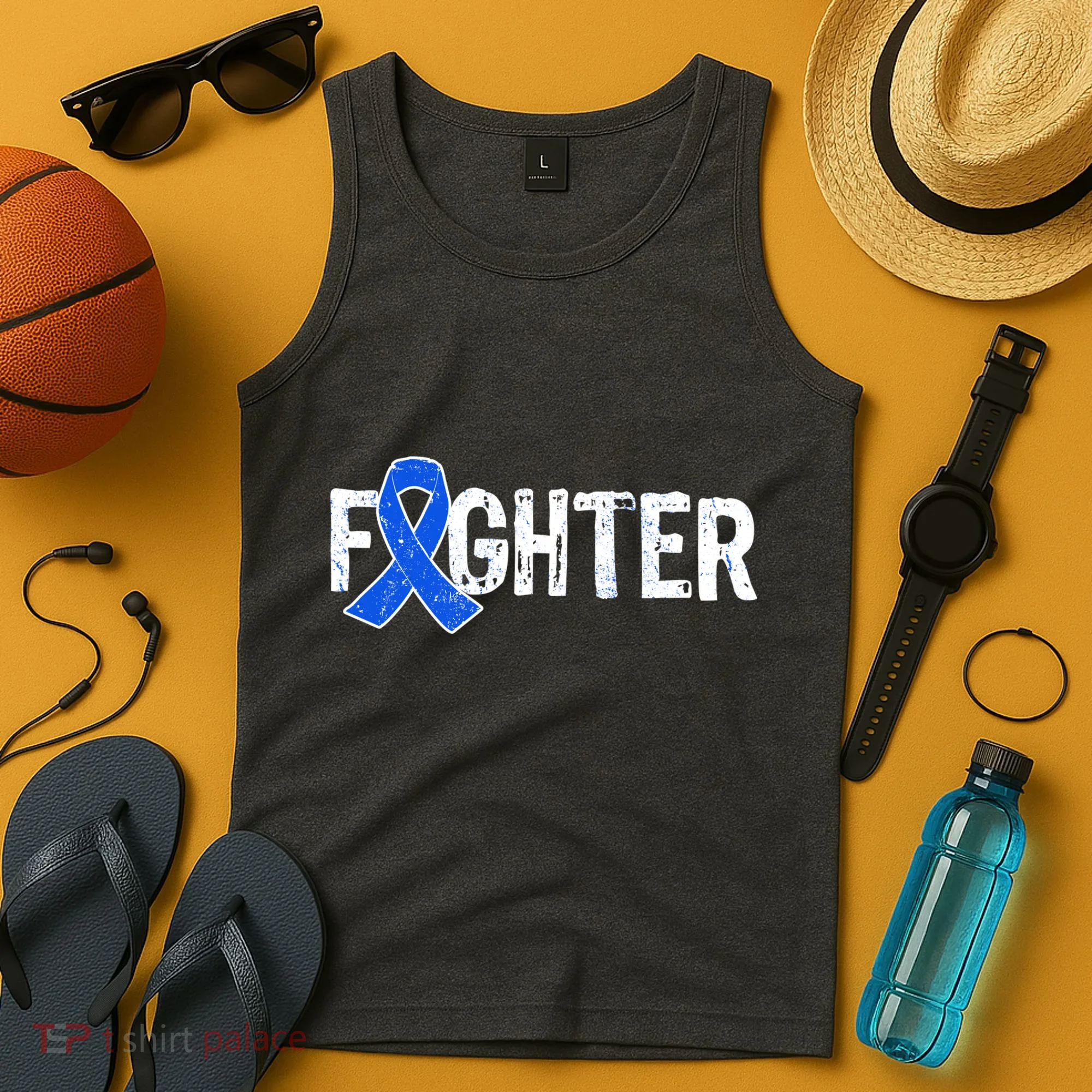 Fighter - Colon Cancer Awareness Tank Top