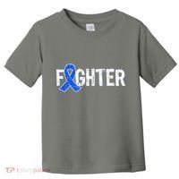 Fighter - Colon Cancer Awareness Toddler T-Shirt thumb 0