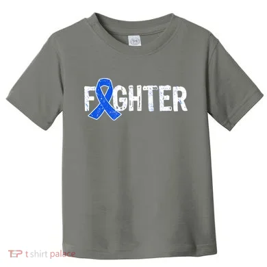 Fighter - Colon Cancer Awareness Toddler T-Shirt