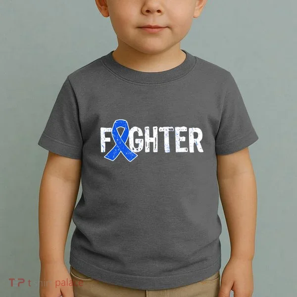 Fighter - Colon Cancer Awareness Toddler T-Shirt