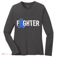Fighter - Colon Cancer Awareness Women's Long Sleeve Shirt thumb 0