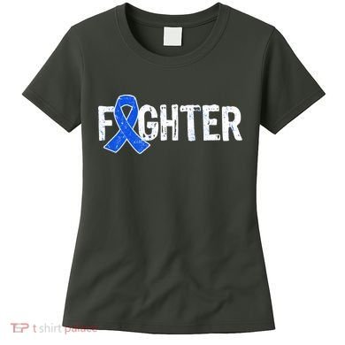 Fighter - Colon Cancer Awareness Women's T-Shirt