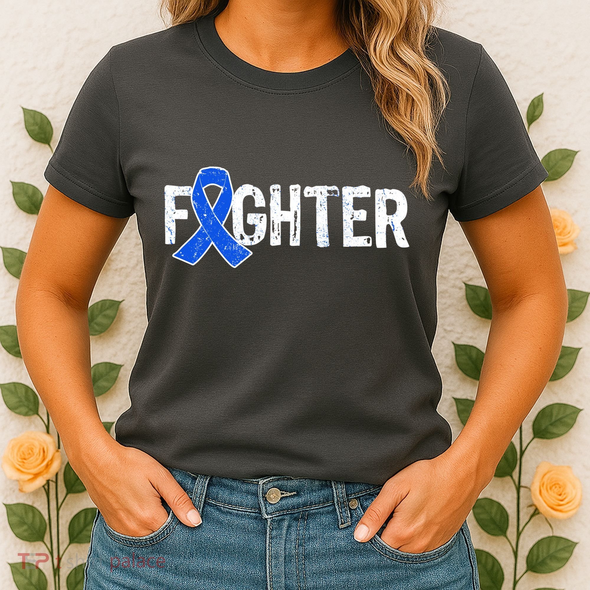 Fighter - Colon Cancer Awareness Women's T-Shirt