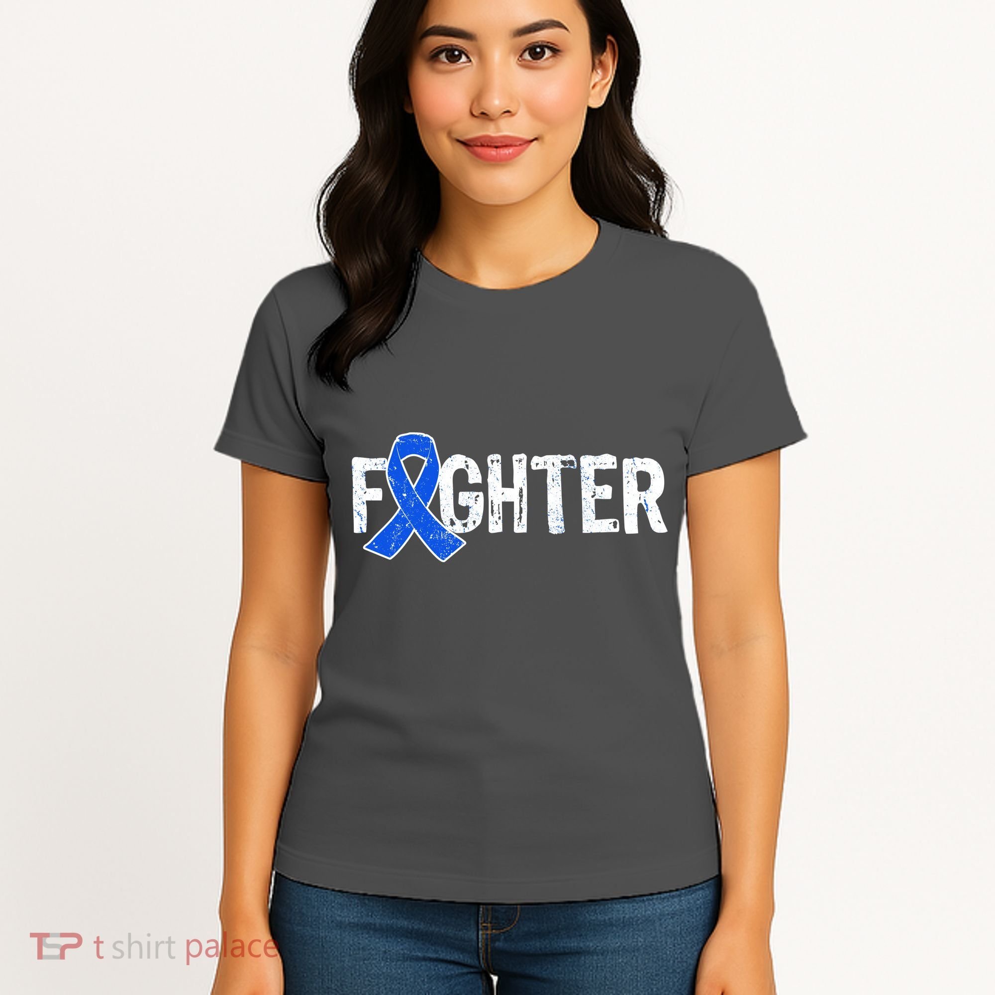 Fighter - Colon Cancer Awareness Women's T-Shirt