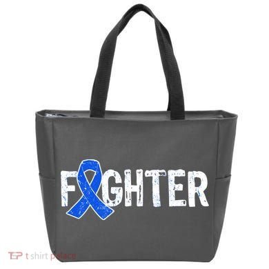 Fighter - Colon Cancer Awareness Tote Bag