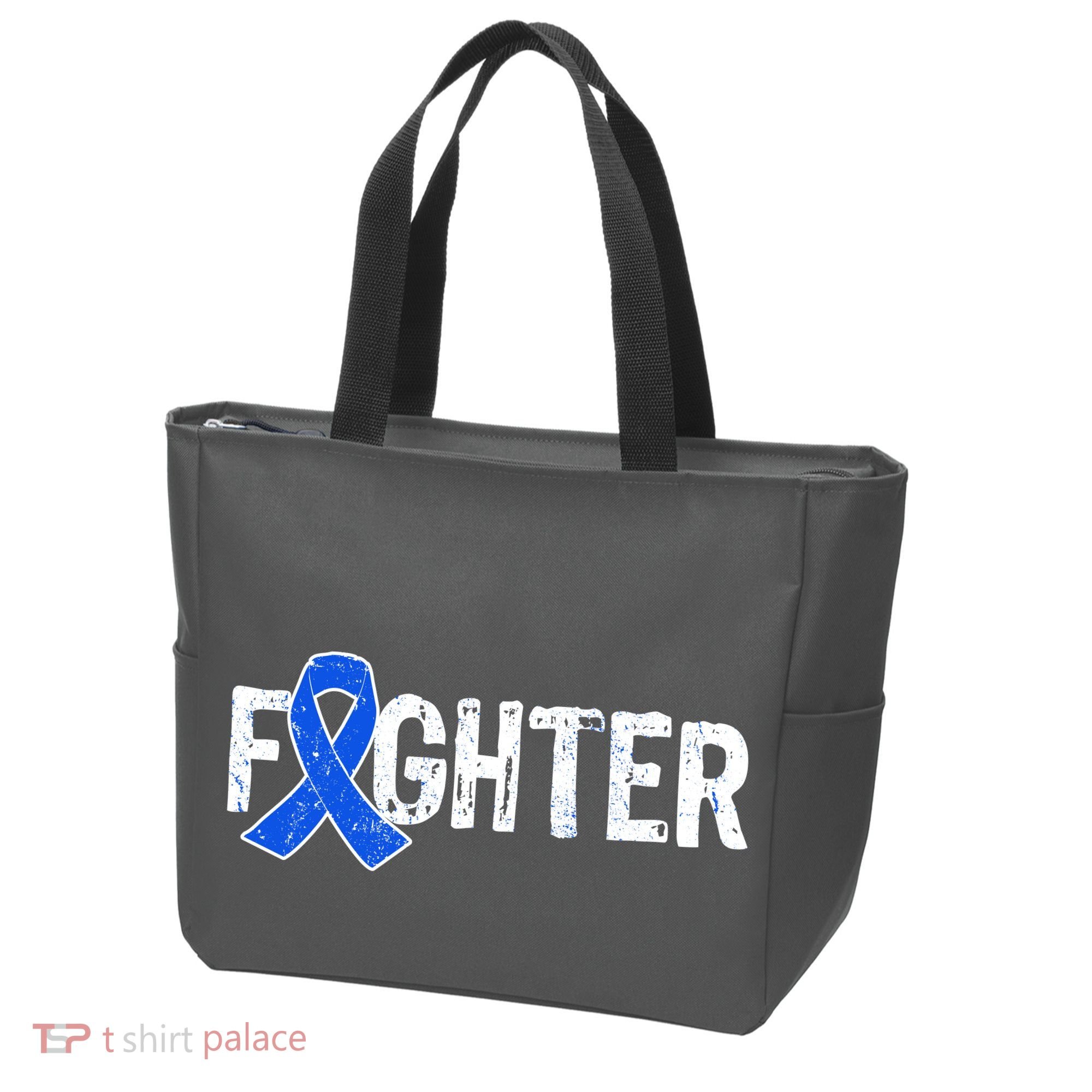 Fighter - Colon Cancer Awareness Tote Bag