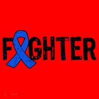 Fighter - Colon Cancer Awareness Santa Hat thumb 1