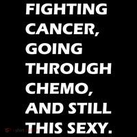 Fighting Cancer Going Through Chemo Still Sexy Ornament thumb 1