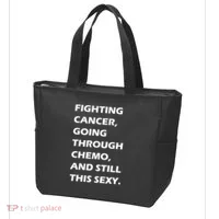 Fighting Cancer Going Through Chemo Still Sexy Tote Bag thumb 3