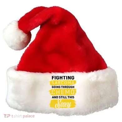 Fighting Sarcoma And Still Sexy Santa Hat