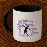 Figure Skating Jump Spin Win Coffee Mug thumb 2
