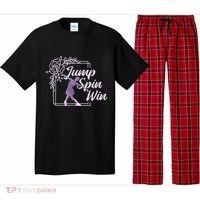 Figure Skating Jump Spin Win Pajama Set thumb 0