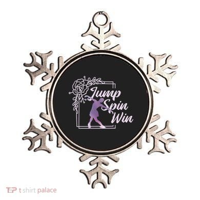 Figure Skating Jump Spin Win Ornament