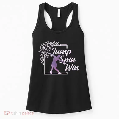 Figure Skating Jump Spin Win Women's Tank Top