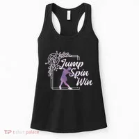 Figure Skating Jump Spin Win Women's Tank Top thumb 0