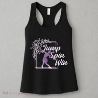 Figure Skating Jump Spin Win Women's Tank Top thumb 3