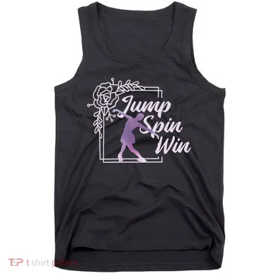 Figure Skating Jump Spin Win Tank Top