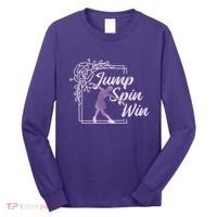 Figure Skating Jump Spin Win Long Sleeve Shirt thumb 0