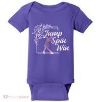 Figure Skating Jump Spin Win Baby Bodysuit thumb 0