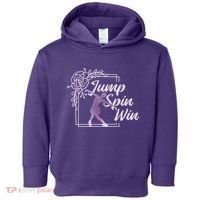 Figure Skating Jump Spin Win Toddler Hoodie thumb 0