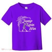 Figure Skating Jump Spin Win Toddler T-Shirt thumb 0