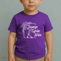 Figure Skating Jump Spin Win Toddler T-Shirt thumb 2