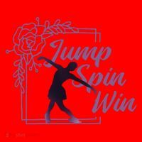 Figure Skating Jump Spin Win Santa Hat thumb 1