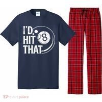 Funny Id Hit That 8 Eight Ball Billiards Pool Player Best Gift For Fan Pajama Set thumb 0