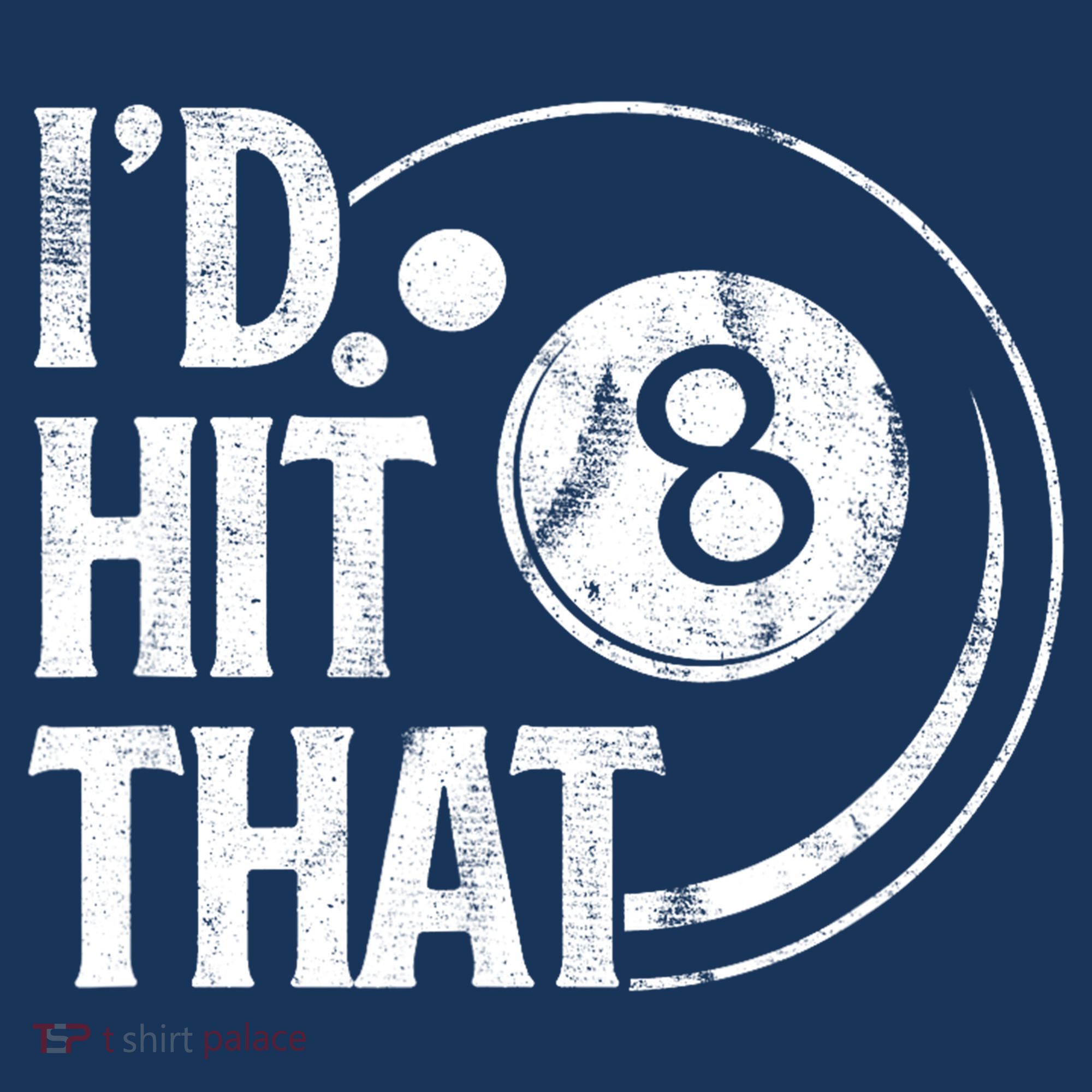 Funny Id Hit That 8 Eight Ball Billiards Pool Player Best Gift For Fan Mousepad
