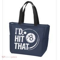 Funny Id Hit That 8 Eight Ball Billiards Pool Player Best Gift For Fan Tote Bag thumb 3
