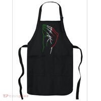 Funny Italian Hand Gesture Italian Flag Italy Italia Apron thumb 0