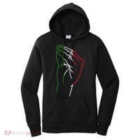 Funny Italian Hand Gesture Italian Flag Italy Italia Women's Hoodie thumb 0