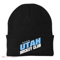 Funny Ice Hockey Player Gift For Utah Hockey Beanie thumb 0