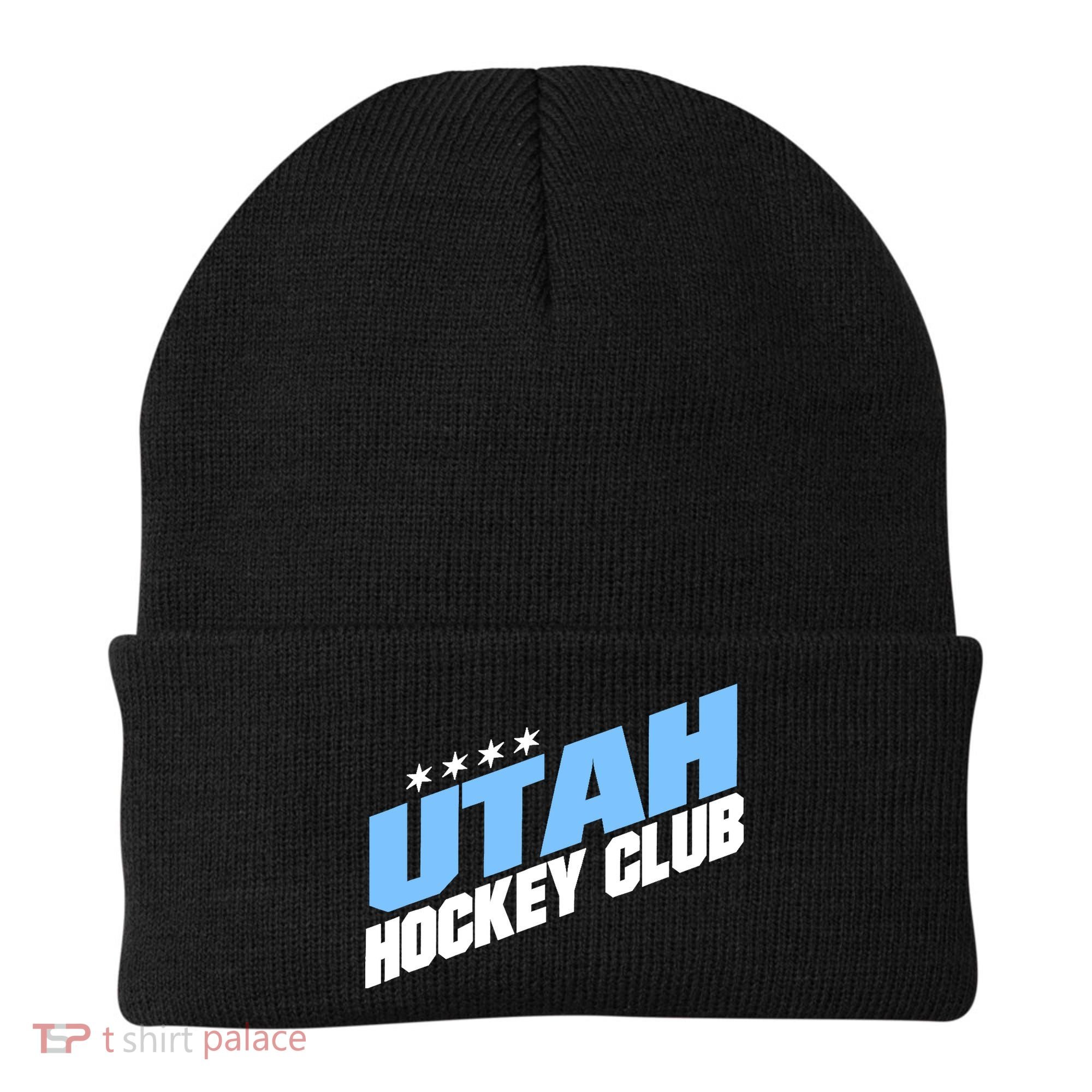 Funny Ice Hockey Player Gift For Utah Hockey Beanie