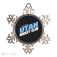 Funny Ice Hockey Player Gift For Utah Hockey Ornament thumb 0