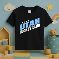 Funny Ice Hockey Player Gift For Utah Hockey Toddler T-Shirt thumb 3
