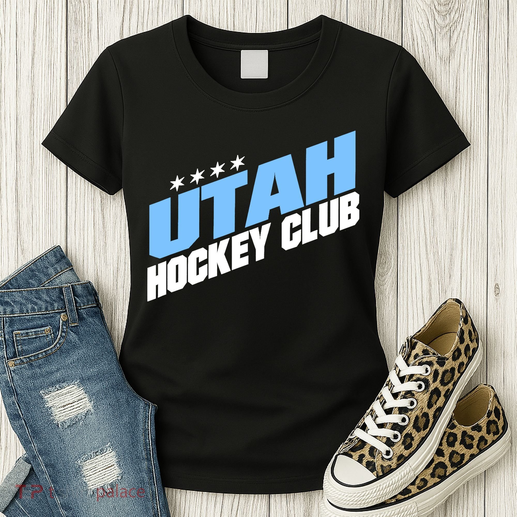Funny Ice Hockey Player Gift For Utah Hockey Women's T-Shirt
