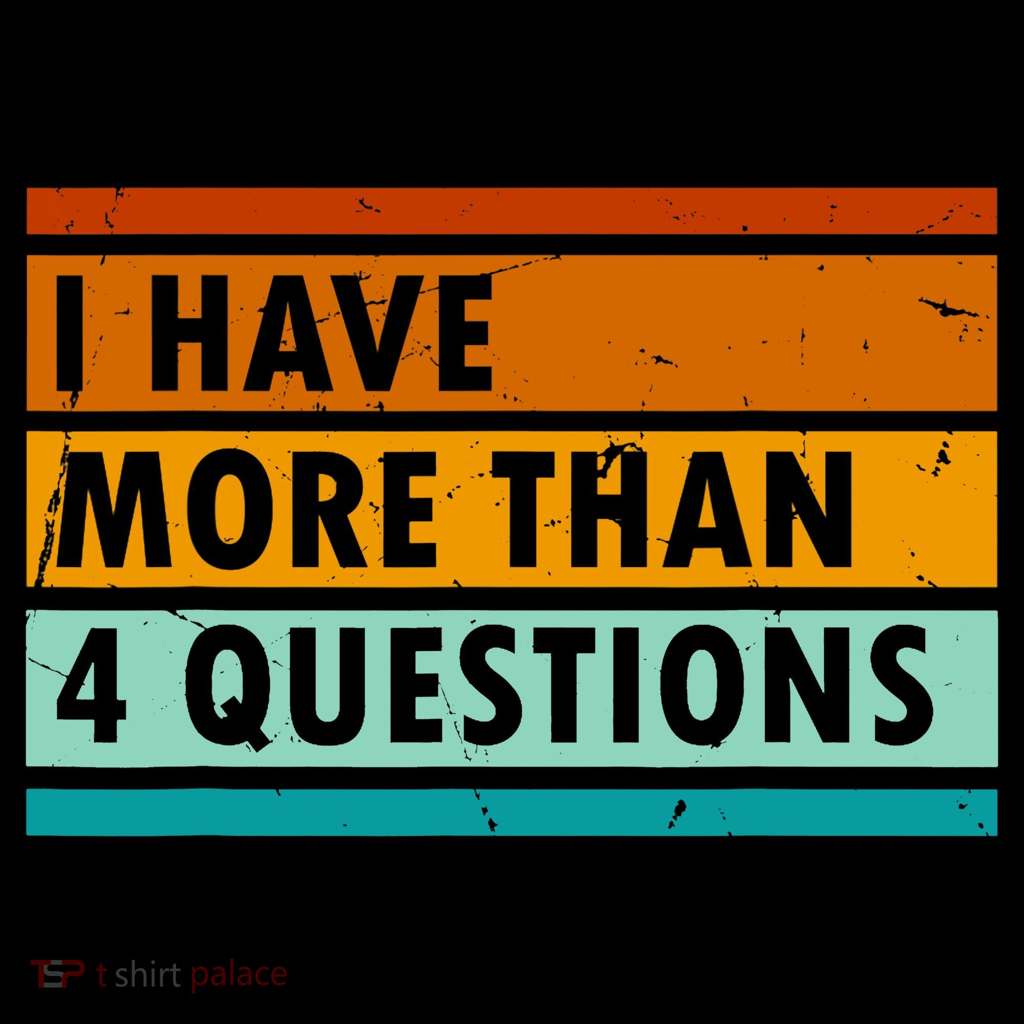 Funny I Have Four Questions Passover Ornament