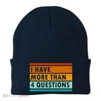 Funny I Have Four Questions Passover Beanie thumb 0