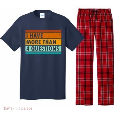 Funny I Have Four Questions Passover Pajama Set
