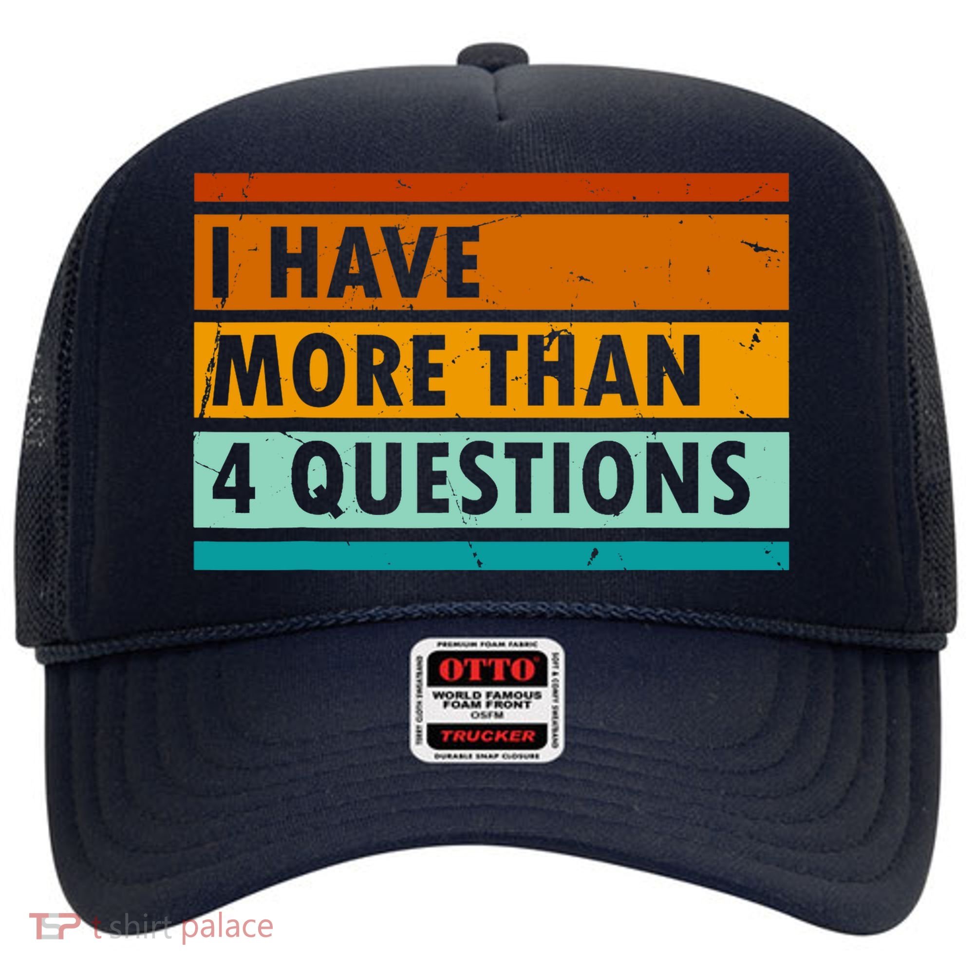 Funny I Have Four Questions Passover Hat