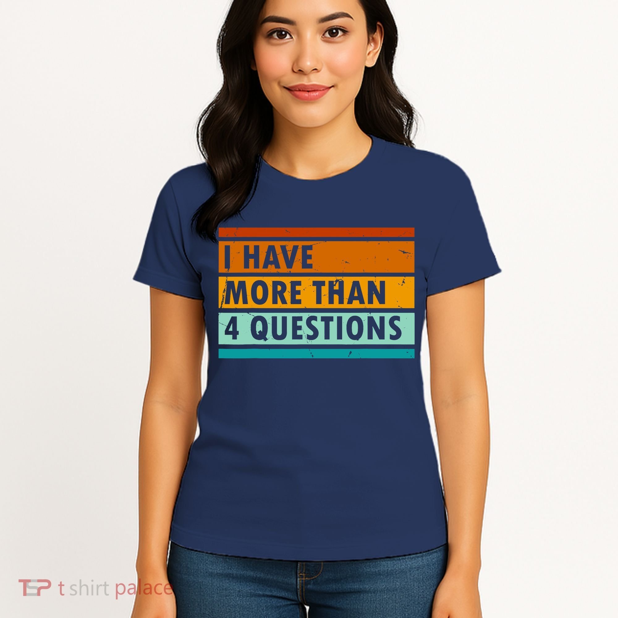 Funny I Have Four Questions Passover Women's T-Shirt