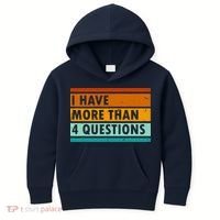 Funny I Have Four Questions Passover Kids Hoodie thumb 0