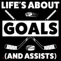 Funny Ice Hockey For Boy Lifes About Goals Gift Coffee Mug thumb 5