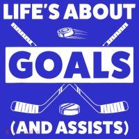 Funny Ice Hockey For Boy Lifes About Goals Gift Women's T-Shirt thumb 6