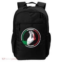 Funny Italy Hand Gesture Italian Flag Backpack thumb 0