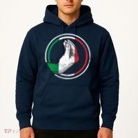 Funny Italy Hand Gesture Italian Flag Hoodie thumb 2