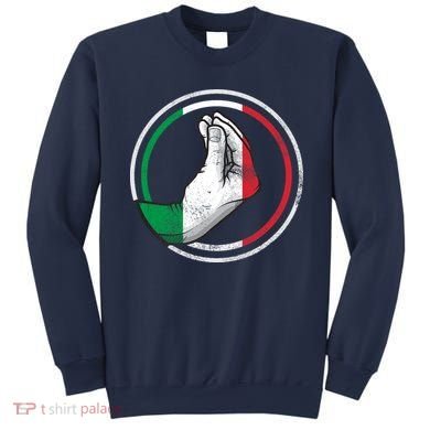 Funny Italy Hand Gesture Italian Flag Sweatshirt